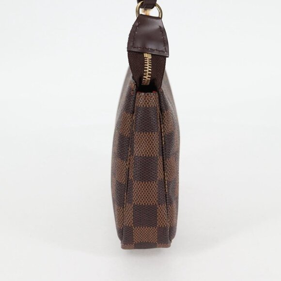 LOUIS VUITTON Damier Ebene Pochette Accessoires Pouch N41206 LV Auth 117812M - Picture 4 of 16
